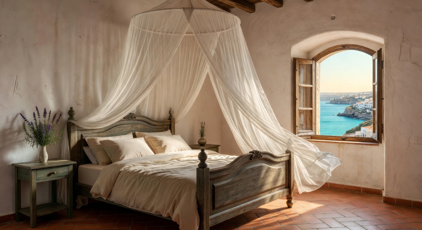 Dormitorio mediterráneo